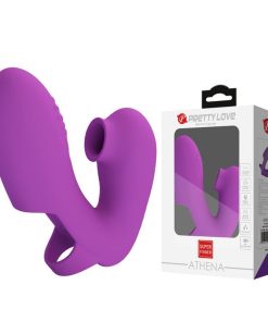 Athena Dedo Vibrador con Succionador
