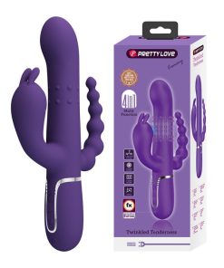 Vibrador Triple 4 en 1 Cammy (Recargable)