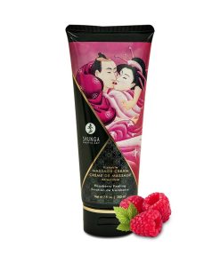 Shunga Crema de Masaje Comestible - Frambruesa