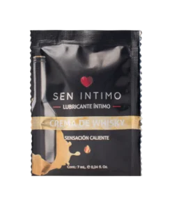 Sachet Lubricante Caliente Crema De Whisky sen Intimo- Sen Intimo