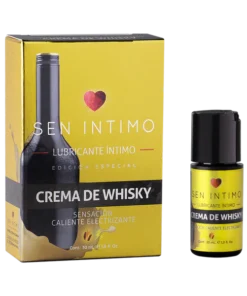Gel Lubricante Crema de Whisky – Efecto Caliente/Electrizante- Sen Intimo