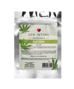 Sachet Gel Lubricante Multisensorial Euforia a Base de Agua 7ml- Sen Intimo