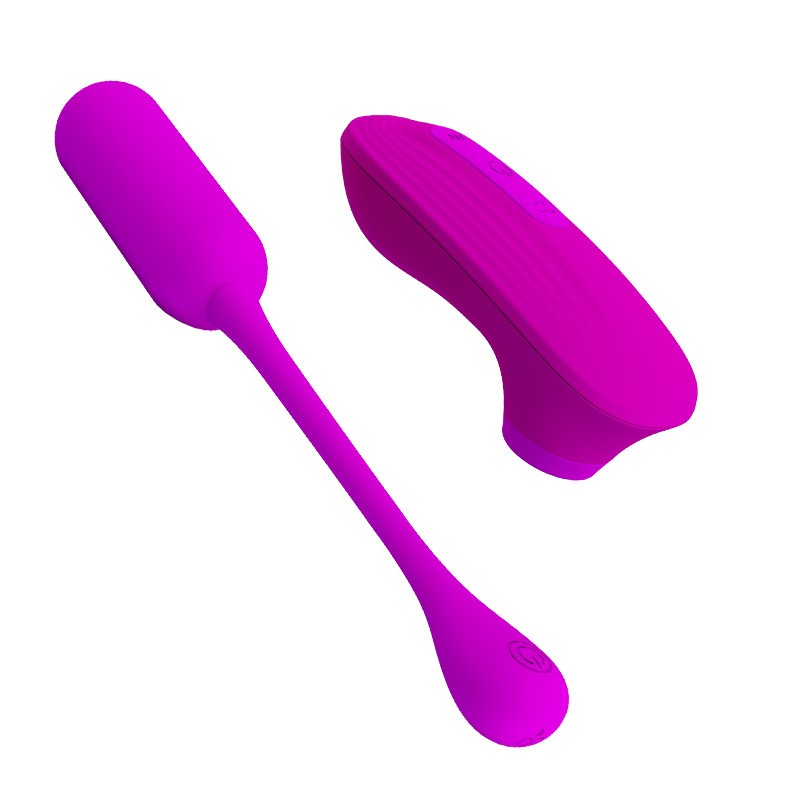 Kit estimulador ondas de aire y Huevo Vibrador - Imagen 2