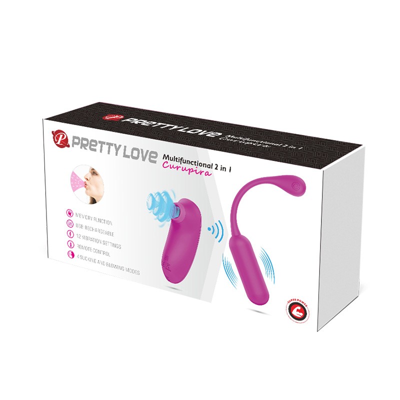 Kit estimulador ondas de aire y Huevo Vibrador - Imagen 6